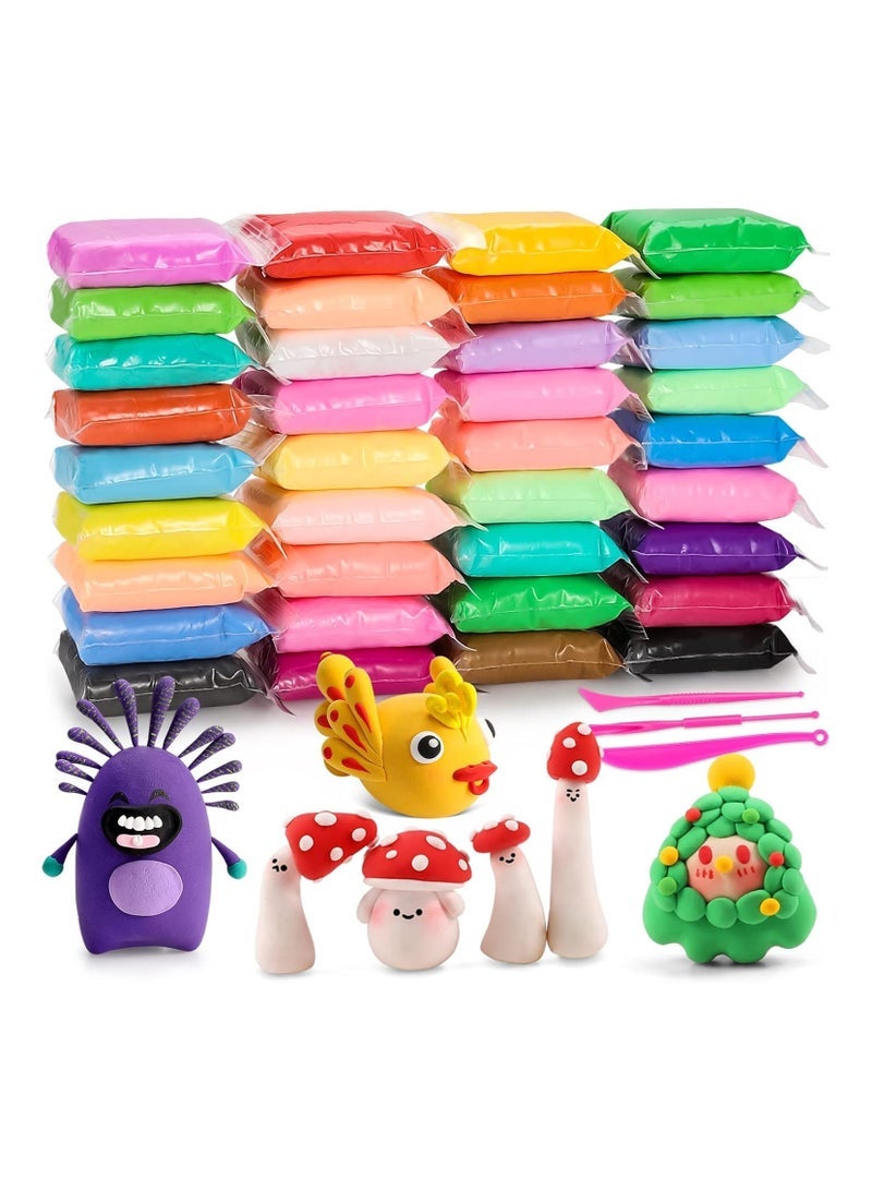 36 colors diy plasticine for kids education super light modelling clay interactive toy - Image 1